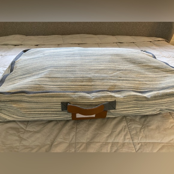 Cloth soft side blue/white underbed storage cases 31” x 19”x 6”EUC (3 available) - Picture 4 of 12